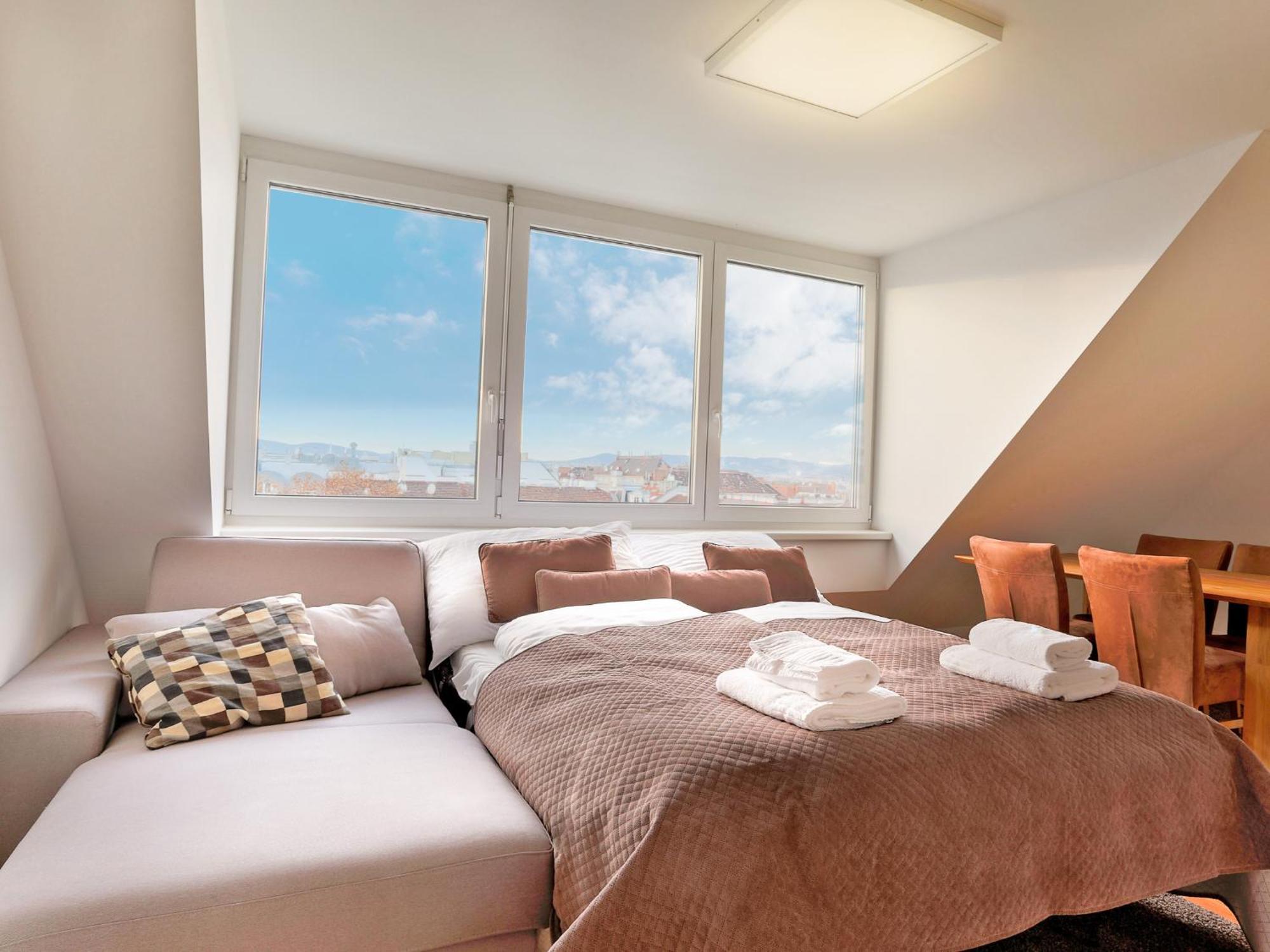 Sky9 Penthouse Apartments فيينا المظهر الخارجي الصورة